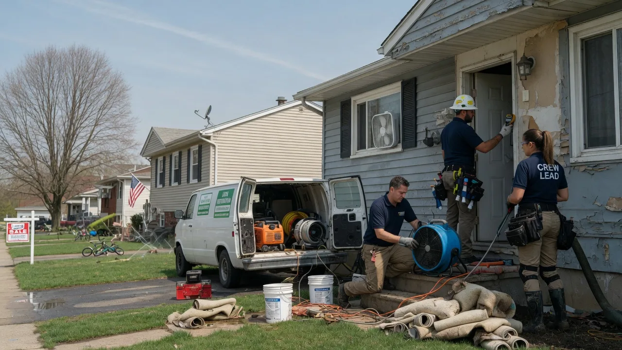 Flood Cleanup in Leesburg, NJ near me
